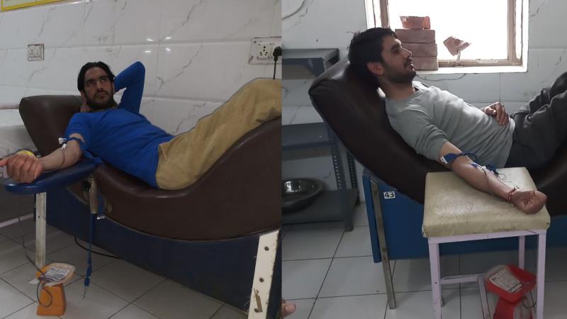 Blood Provide In Hanumangarh Hospital By Kp